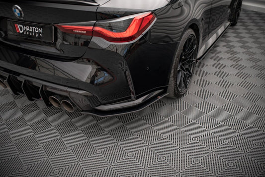 Street Pro Diffusor Flaps passend für BMW M4 G82 schwarz matt