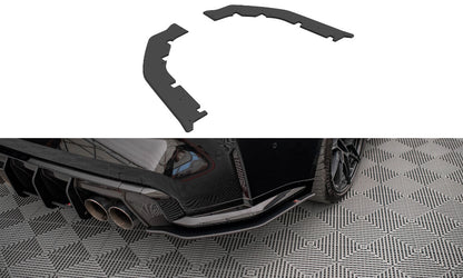 Street Pro Diffusor Flaps passend für BMW M4 G82 schwarz matt