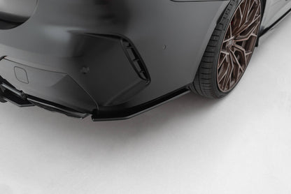 Street Pro Diffusor Flaps passend für BMW M440i G22 / G23 / G22 FL / G23 FL schwarz matt
