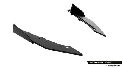 Street Pro Diffusor Flaps passend für CUPRA Leon ST Mk1 FL schwarz matt + Hochglanz Flaps