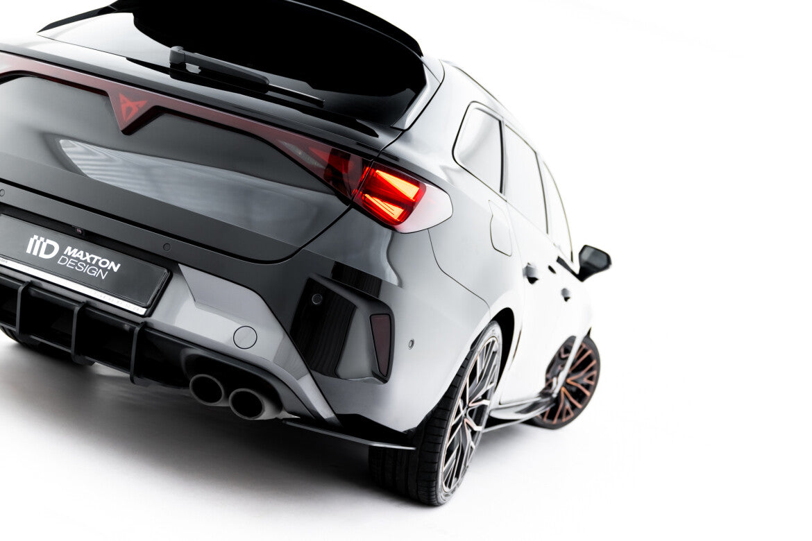 Street Pro Diffusor Flaps passend für CUPRA Leon ST Mk1 FL schwarz matt