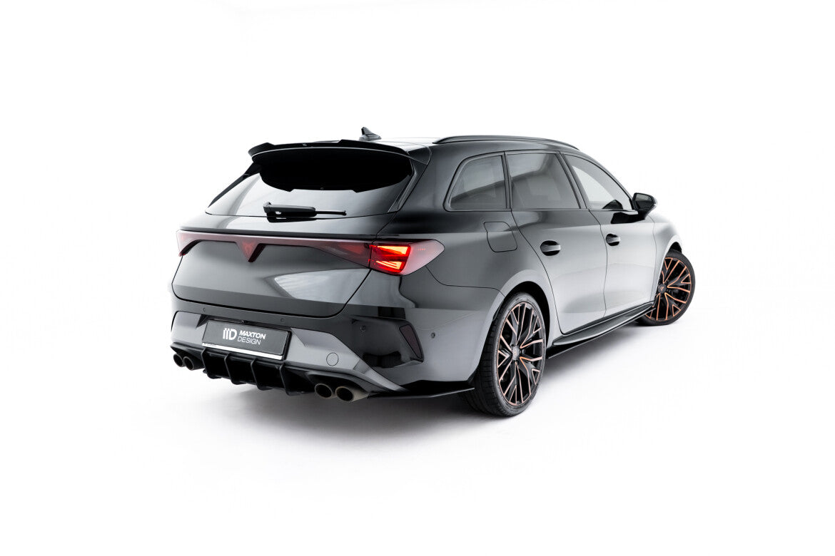 Street Pro Diffusor Flaps passend für CUPRA Leon ST Mk1 FL schwarz matt