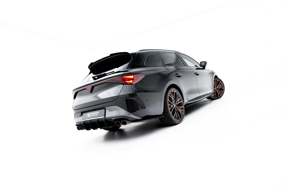 Street Pro Diffusor Flaps passend für CUPRA Leon ST Mk1 FL schwarz matt