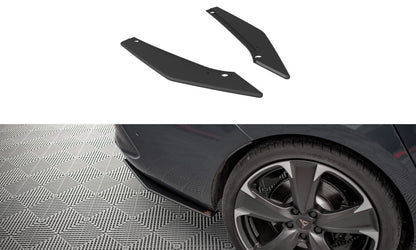 Street Pro Diffusor Flaps passend für CUPRA Leon ST Mk1 schwarz matt