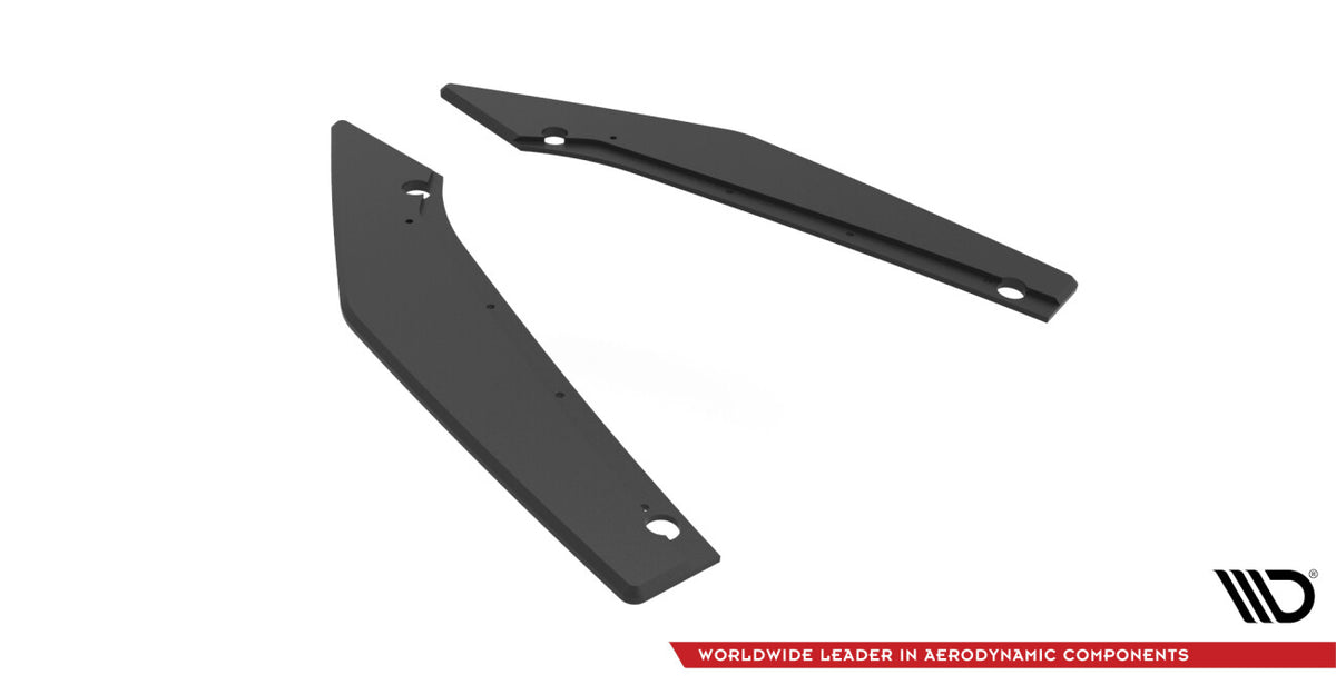 Street Pro Diffusor Flaps passend für CUPRA Leon ST Mk1 schwarz matt