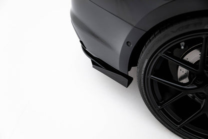 Street Pro Diffusor Flaps passend für Ford Audi RS5 Coupe / Sportback F5 schwarz matt + Hochglanz Flaps