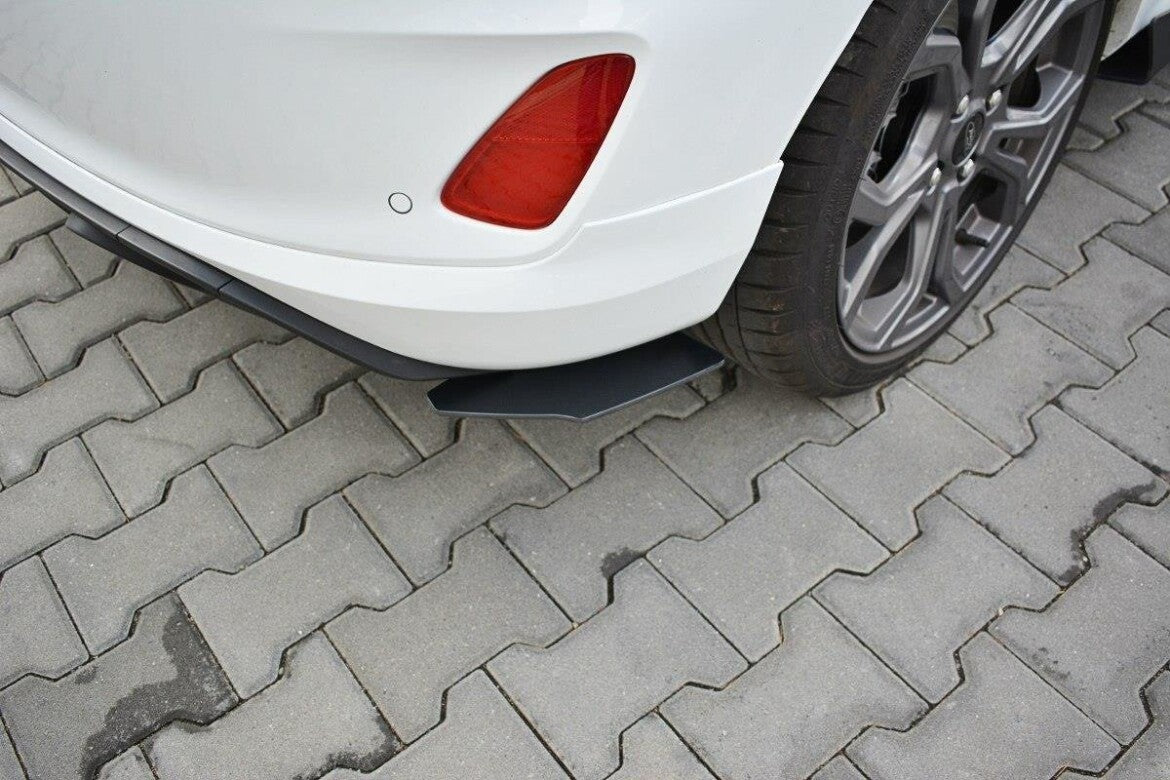 Street Pro Diffusor Flaps passend für Ford Fiesta Mk8 ST-Line schwarz matt