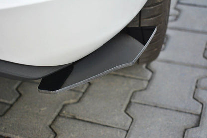 Street Pro Diffusor Flaps passend für Ford Fiesta Mk8 ST-Line schwarz matt