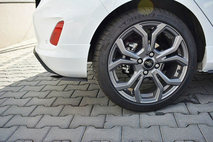 Street Pro Diffusor Flaps passend für Ford Fiesta Mk8 ST-Line schwarz matt