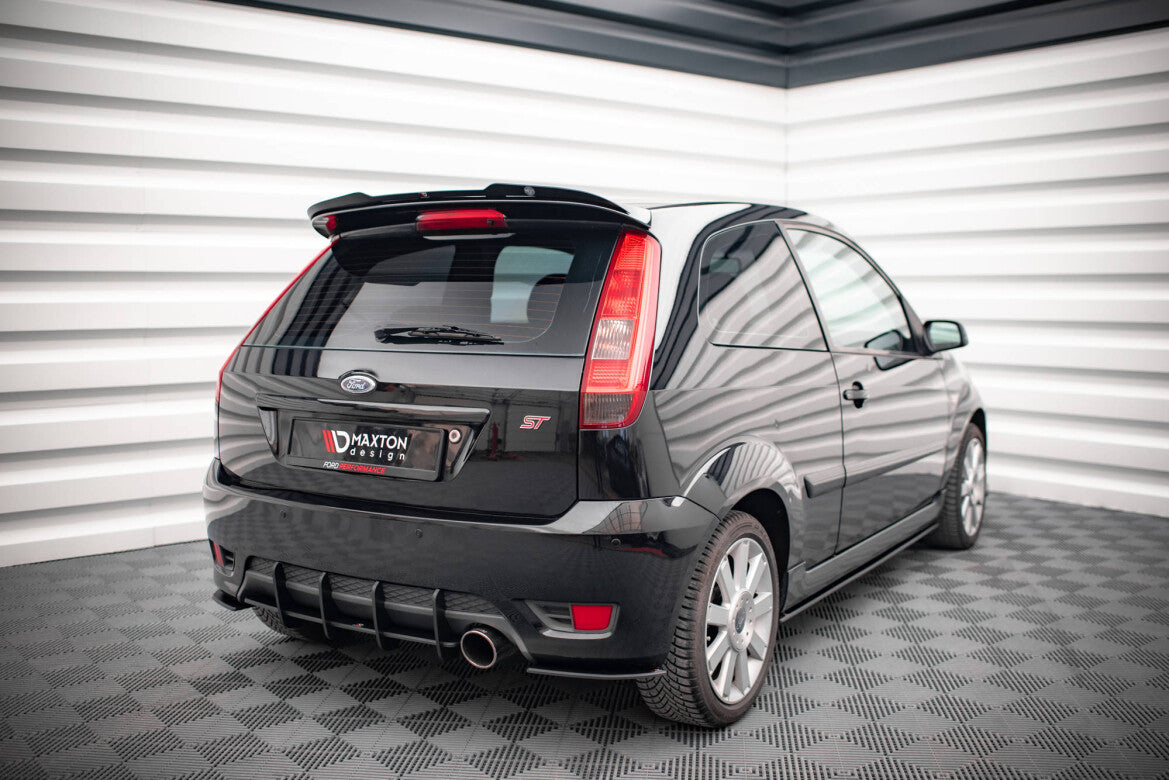 Street Pro Diffusor Flaps passend für Ford Fiesta ST Mk6 schwarz matt