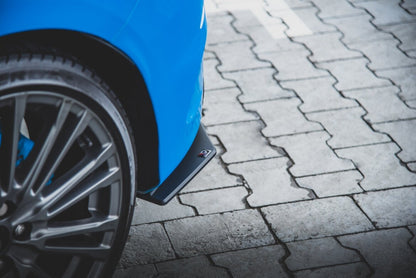Street Pro Diffusor Flaps passend für Ford Focus RS Mk3 schwarz matt