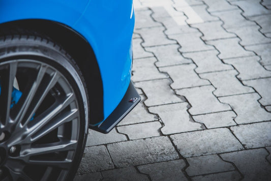 Street Pro Diffusor Flaps passend für Ford Focus RS Mk3 schwarz matt