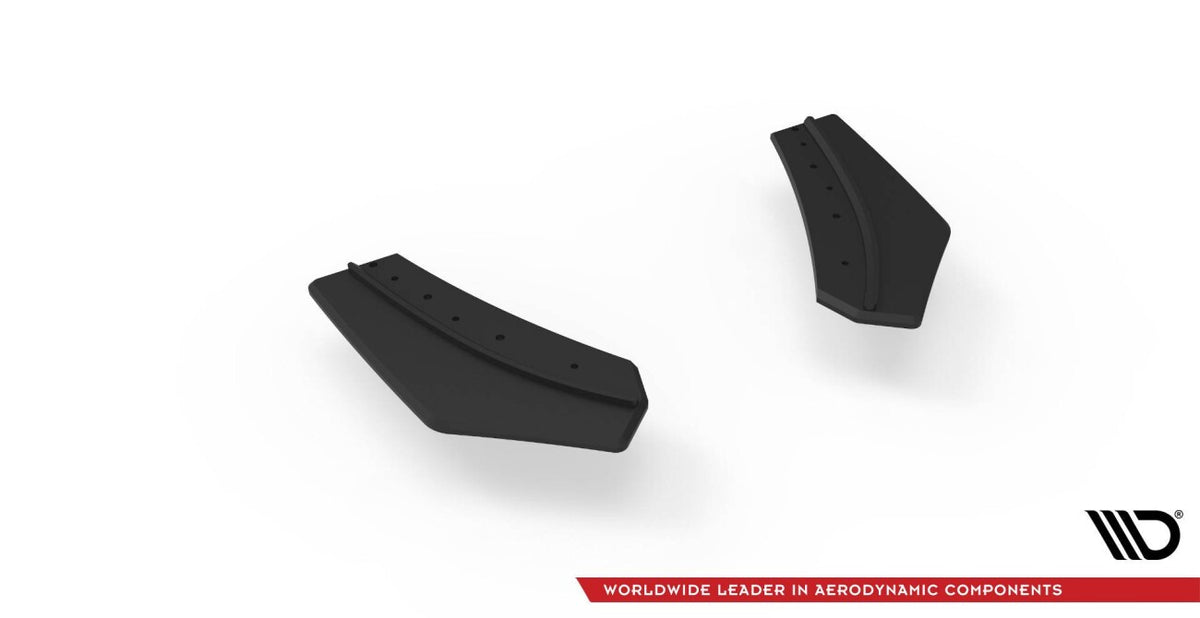 Street Pro Diffusor Flaps passend für Ford Focus RS Mk3 schwarz matt