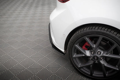 Street Pro Diffusor Flaps passend für Ford Focus ST Mk4 schwarz matt
