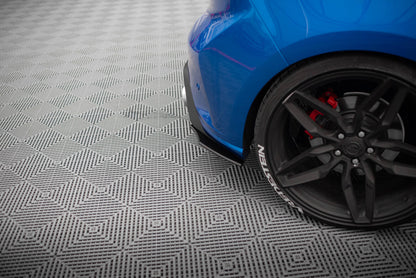 Street Pro Diffusor Flaps passend für Ford Focus ST Mk4 schwarz matt