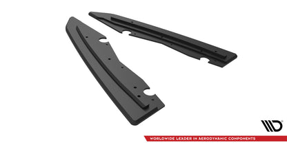 Street Pro Diffusor Flaps passend für Ford Mondeo Sport Mk5 FL / Fusion Sport Mk2 FL schwarz matt