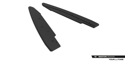 Street Pro Diffusor Flaps passend für Ford Mustang Dark Horse Mk7 schwarz matt