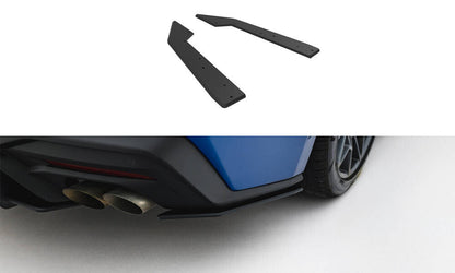 Street Pro Diffusor Flaps passend für Ford Mustang GT Mk7 schwarz matt