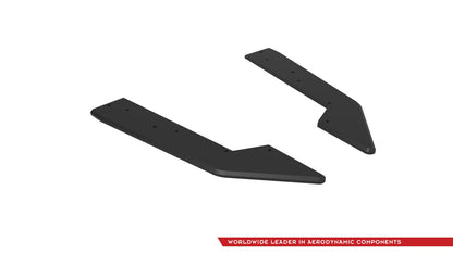 Street Pro Diffusor Flaps passend für Ford Mustang GT Mk7 schwarz matt