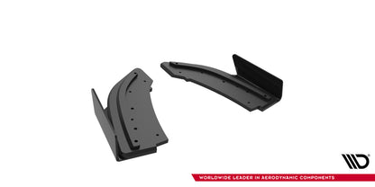 Street Pro Diffusor Flaps passend für Mazda 3 MPS Mk1 EU Version schwarz matt + Hochglanz Flaps