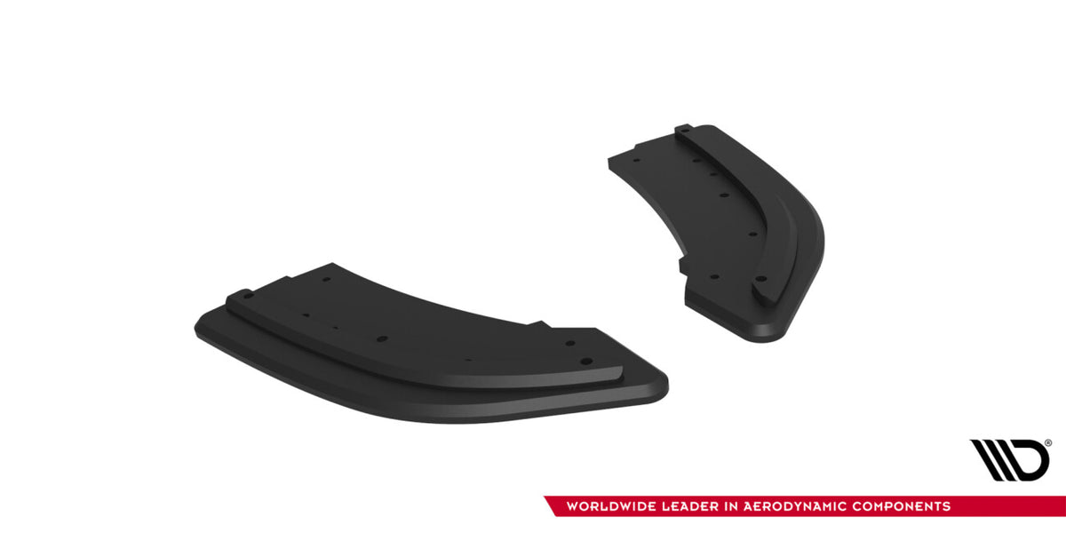 Street Pro Diffusor Flaps passend für Mazda 3 MPS Mk1 EU Version schwarz matt