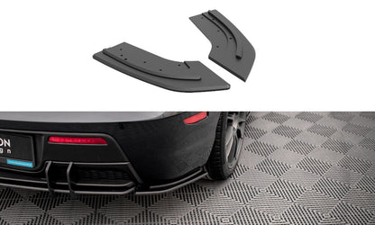 Street Pro Diffusor Flaps passend für Mazda 3 MPS Mk1 US-Spec Version schwarz matt