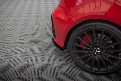 Street Pro Diffusor Flaps passend für Mercedes A 45 AMG W176 FL schwarz matt