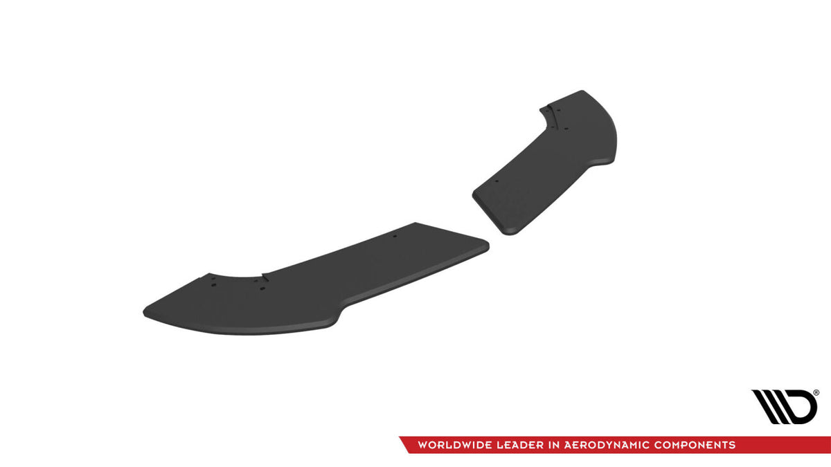 Street Pro Diffusor Flaps passend für Mercedes A 45 AMG W176 FL schwarz matt