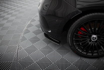 Street Pro Diffusor Flaps passend für Mercedes-AMG A35 Hatchback W177 schwarz matt