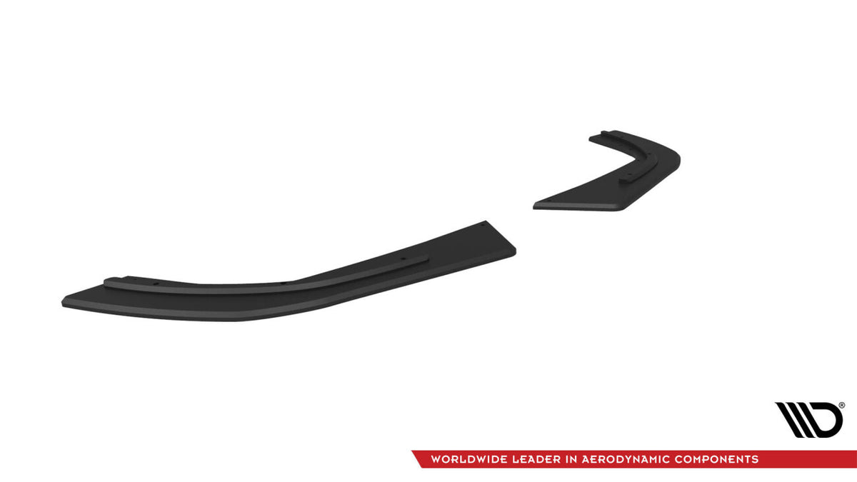 Street Pro Diffusor Flaps passend für Mercedes-AMG A35 Hatchback W177 schwarz matt