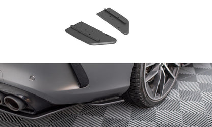 Street Pro Diffusor Flaps passend für Mercedes-AMG C43 Coupe / Cabrio C205 FL / A205 FL schwarz matt
