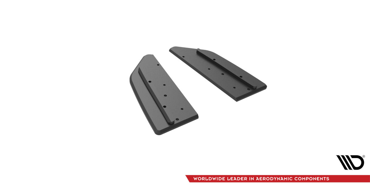 Street Pro Diffusor Flaps passend für Mercedes-AMG C43 Coupe / Cabrio C205 FL / A205 FL schwarz matt