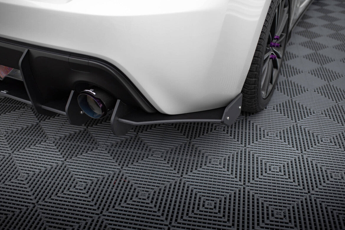 Street Pro Diffusor Flaps passend für Subaru BRZ Mk1 / Mk1 FL schwarz matt