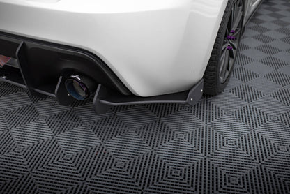 Street Pro Diffusor Flaps passend für Subaru BRZ Mk1 / Mk1 FL schwarz matt