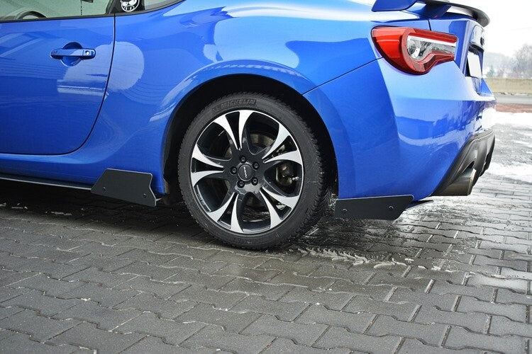 Street Pro Diffusor Flaps passend für Subaru BRZ Mk1 / Mk1 FL schwarz matt
