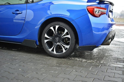 Street Pro Diffusor Flaps passend für Subaru BRZ Mk1 / Mk1 FL schwarz matt
