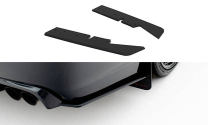 Street Pro Diffusor Flaps passend für Subaru Impreza WRX STI Mk3 FL schwarz matt