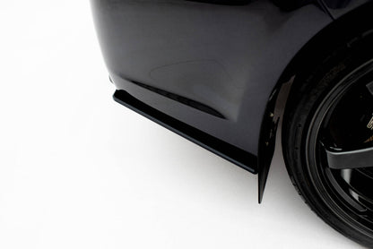 Street Pro Diffusor Flaps passend für Subaru Impreza WRX STI Mk3 FL schwarz matt