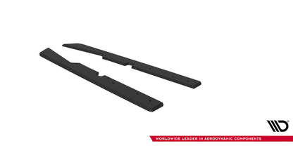 Street Pro Diffusor Flaps passend für Subaru Impreza WRX STI Mk3 FL schwarz matt
