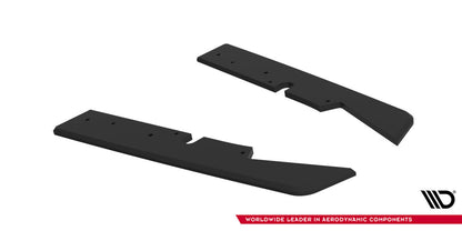 Street Pro Diffusor Flaps passend für Subaru Impreza WRX STI Mk3 FL schwarz matt
