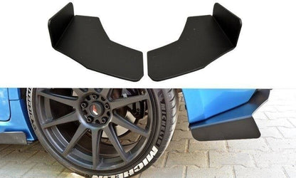 Street Pro Diffusor Flaps passend für Subaru Impreza WRX STI Mk3 schwarz matt
