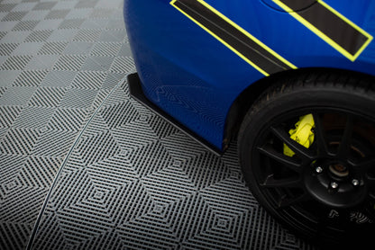 Street Pro Diffusor Flaps passend für Subaru WRX STI Mk1 schwarz matt