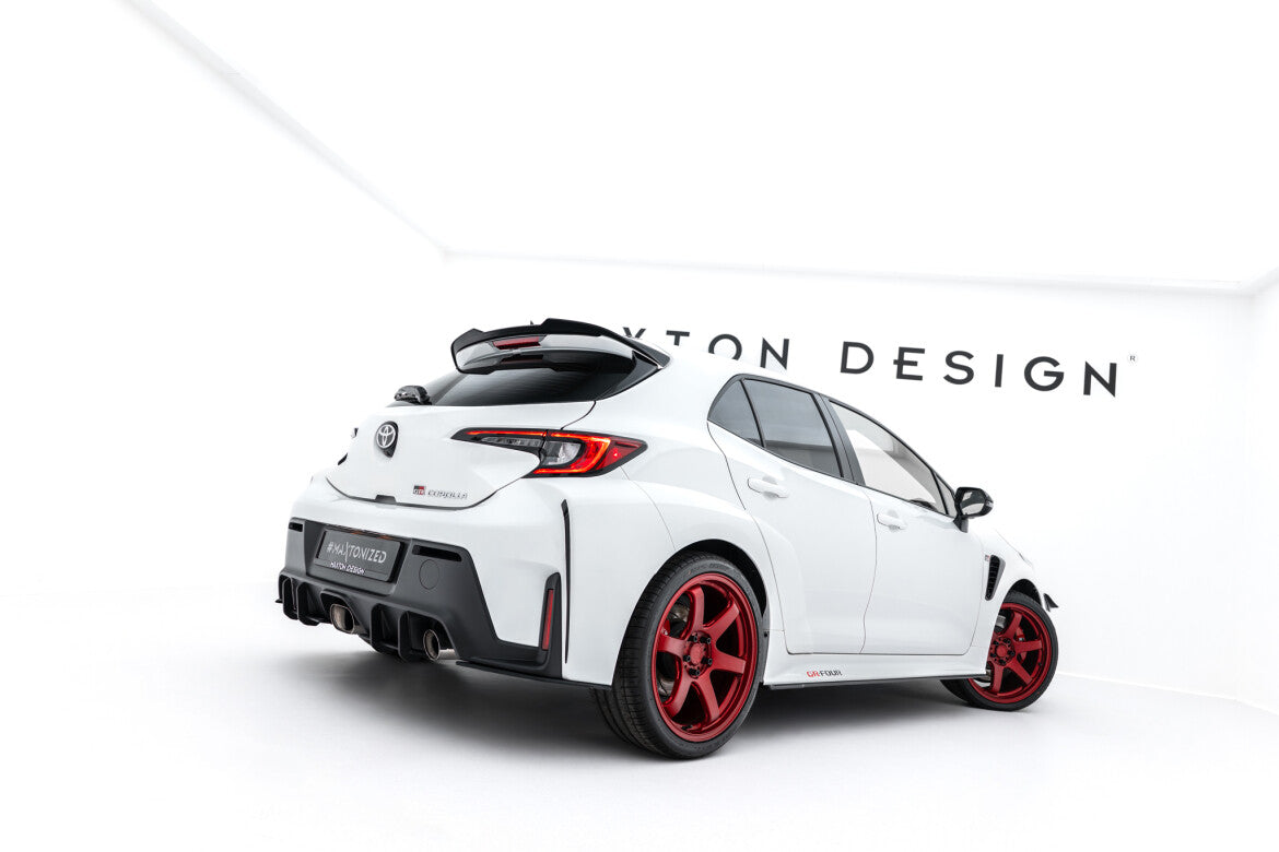 Street Pro Diffusor Flaps passend für Toyota GR Corolla Mk12 schwarz matt