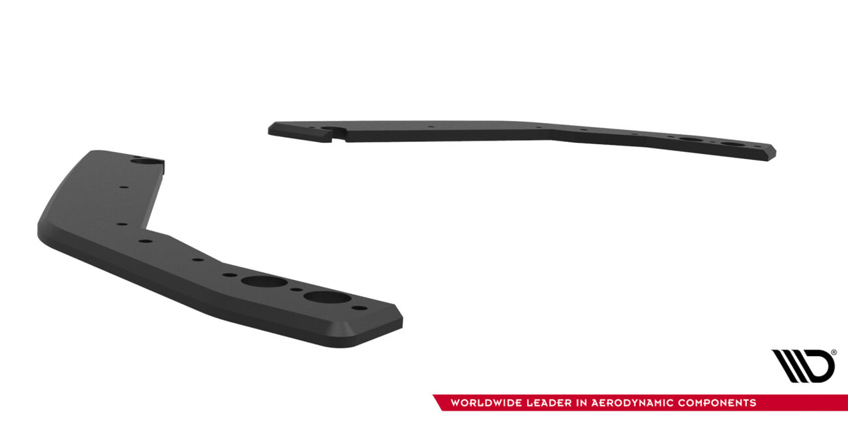 Street Pro Diffusor Flaps passend für Toyota GR Corolla Mk12 schwarz matt