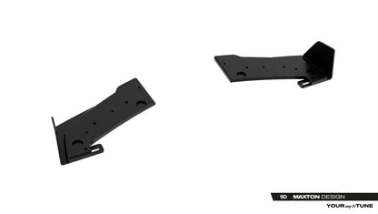 Street Pro Diffusor Flaps passend für Toyota GR Yaris Mk4 Facelift schwarz matt + Hochglanz Flaps