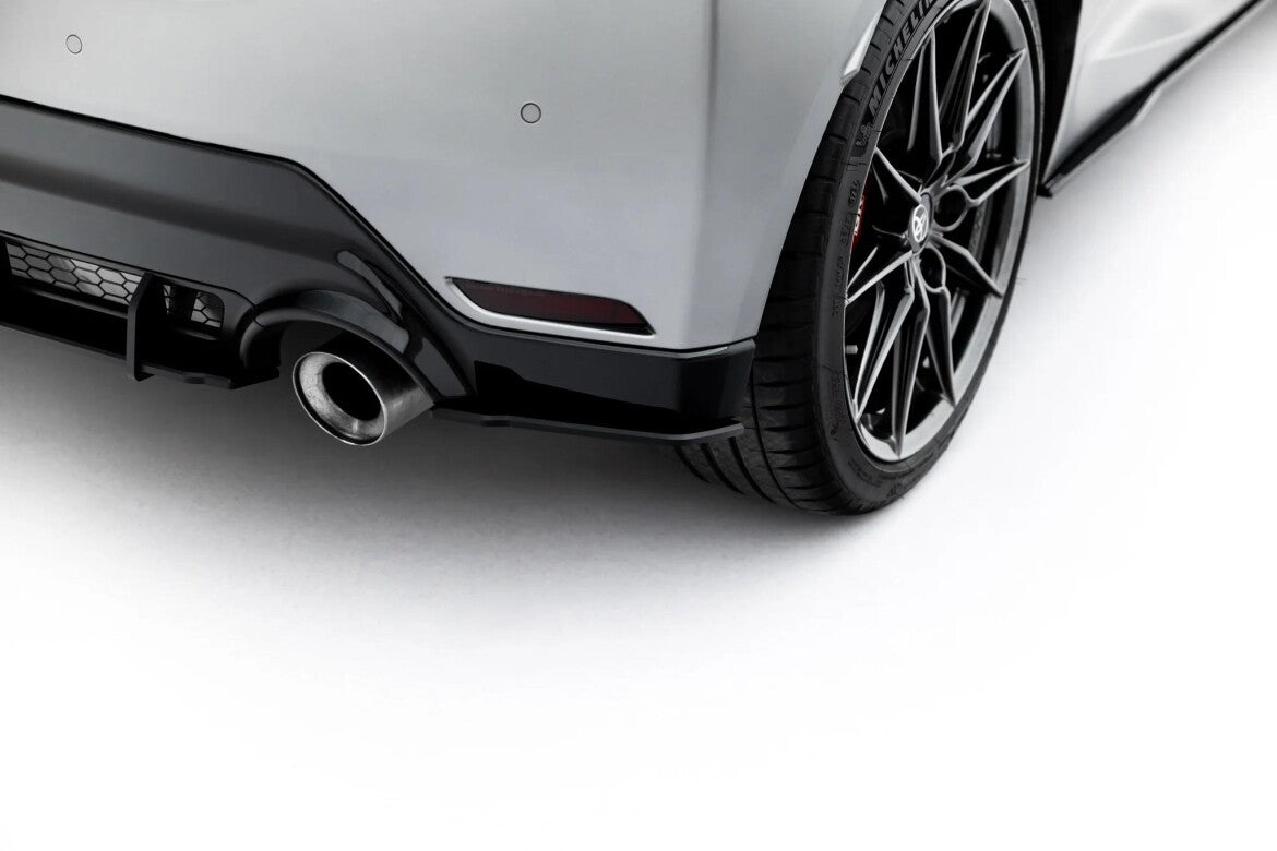 Street Pro Diffusor Flaps passend für Toyota GR Yaris Mk4 Facelift schwarz matt