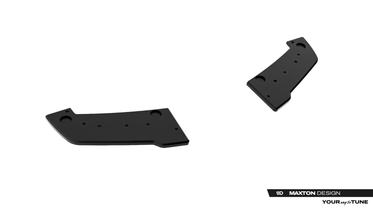 Street Pro Diffusor Flaps passend für Toyota GR Yaris Mk4 Facelift schwarz matt