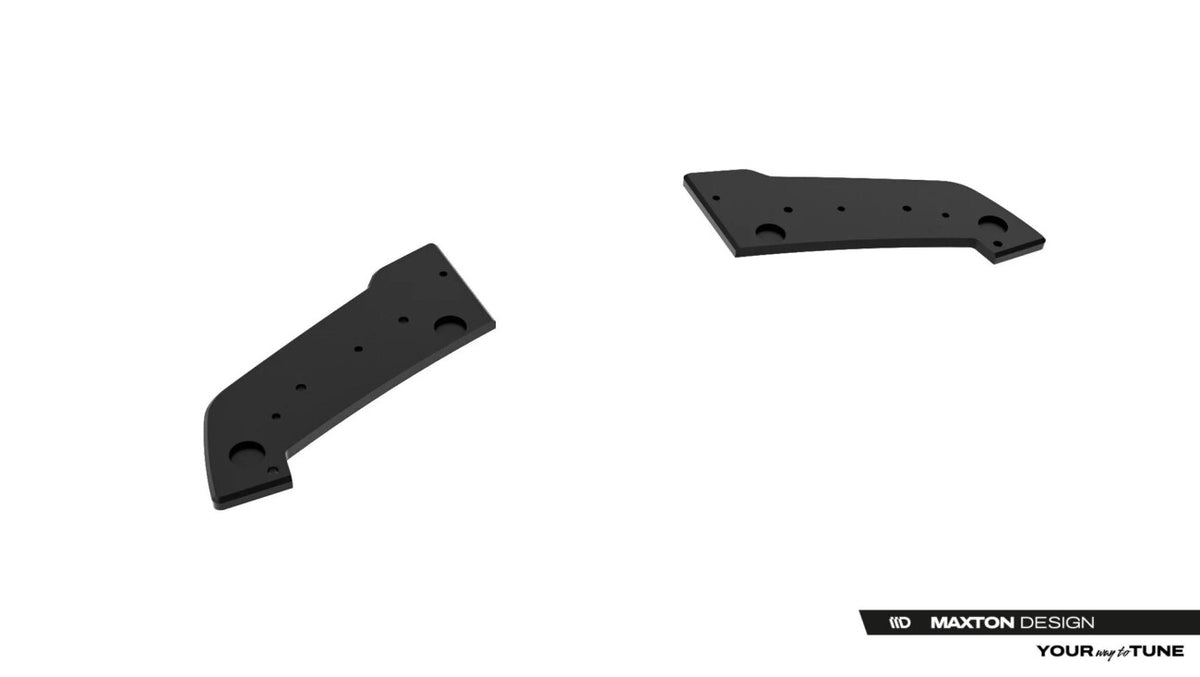 Street Pro Diffusor Flaps passend für Toyota GR Yaris Mk4 Facelift schwarz matt