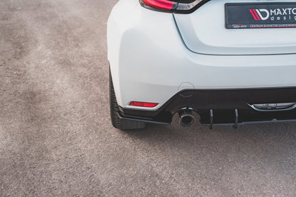 Street Pro Diffusor Flaps passend für Toyota GR Yaris Mk4 schwarz matt
