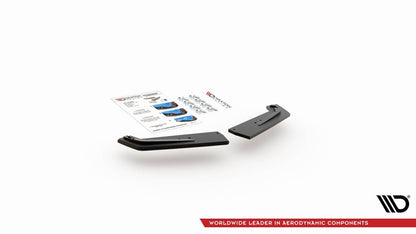 Street Pro Diffusor Flaps passend für Toyota GR Yaris Mk4 schwarz matt